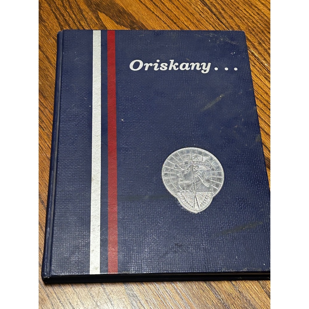USS Oriskany CV-34 1975-76 WESTPAC Deployment Cruise Book Silver Anniversary